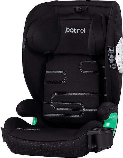 Chipolino Patrol Baby Car Seat i-Size with Isofix Noir 15-36 kg