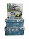 Rozette Set Dekorative Boxen 3Stück