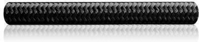 Kupfer Netzkabel 2x0.75 Flexible Ummantelung Schwarz