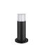 Aluminum Round Outdoor Floor Lamp for GU10 Socket Gray