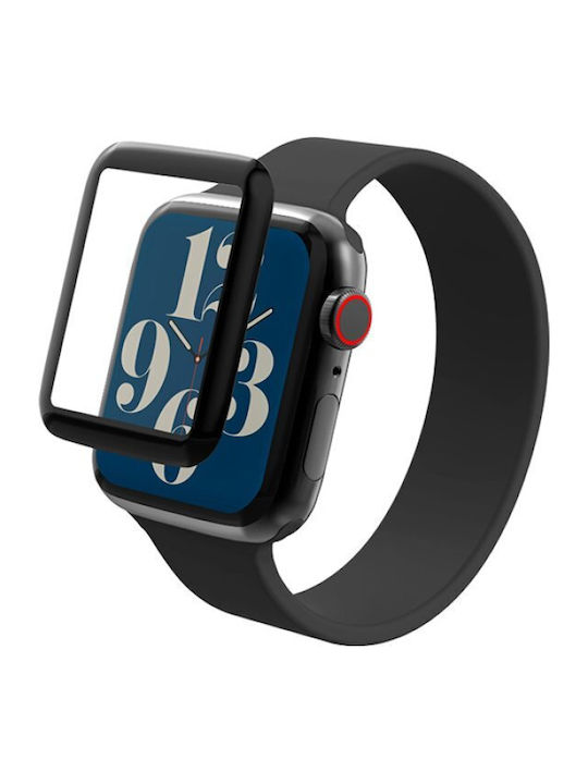 Xo 3d Sticlă Temperată Neagră Pentru Apple Watch 38mm