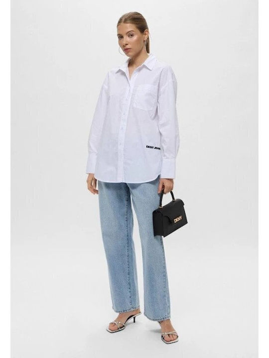 Γυναικείο Jean Παντελόνι Mid Rise σε Relaxed Εφαρμογή