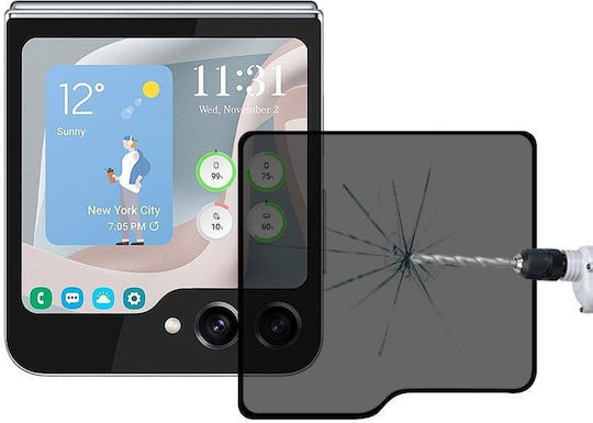 Samsung Galaxy Z Flip5 External Small Screen Protector Full Glue Screen Protector Cover