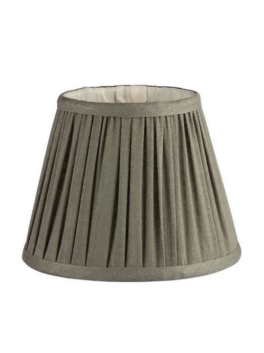 Addison Ross Lampenschirm Khaki Leinen Viskose 16cm