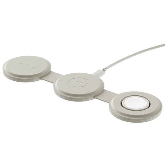 Satechi Încărcător Wireless Qi2 15W Bej (OnTheGo)