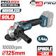 Bormann BBP5305 Τροχός 125mm Μπαταρίας Brushless 20V Solo