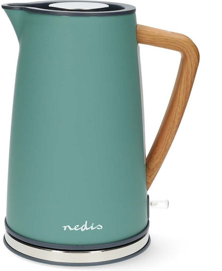 Nedis Fierbător 1.7lt 2200W Verde