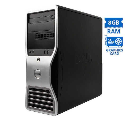Dell Precision T5500 Refurbished Grade A (Xeon-X5647/8GB/500GB HDD/No OS)
