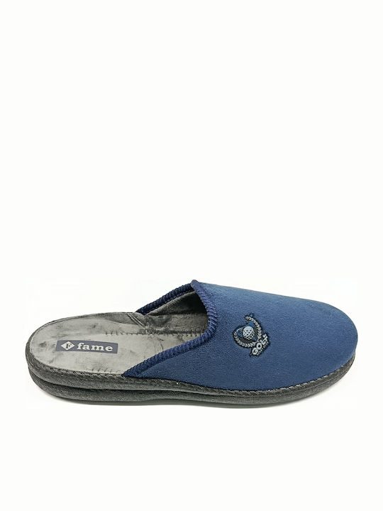 FAME Men's Slipper Blue