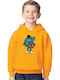 Kids Sweatshirt with Hood Gold