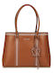 Women's Bag Shoulder Tabac Brown
