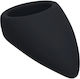 Teardrop Silicone Cockring Black