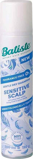 Batiste Dry Shampoos for Sensitive Scalp for Fragile, Αντι-Θραύση Hair 200ml