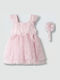 Children's Dress Sleeveless Tulle Pink