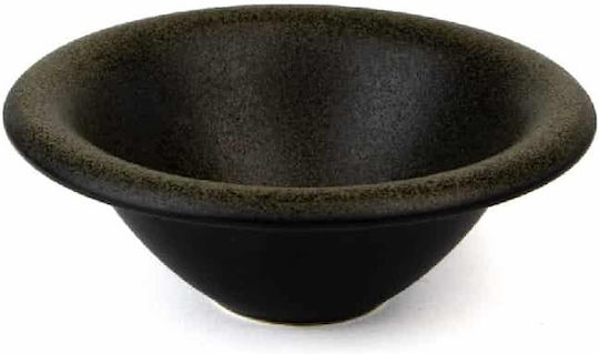 Maria Portugal Serving Bowl Round Ceramic Brown with Diameter 17.5cm 6pcs