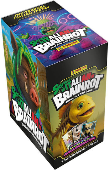 Panini Italian Brainrot 2 Cosmic Hallucination Cards Booster Display 24  Packs | Skroutz.mt