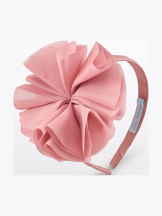 Abel & Lula Pink Kids Headband with Flower