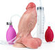 Kinksters Dildo realist Gonflabil Ejaculare Flesh