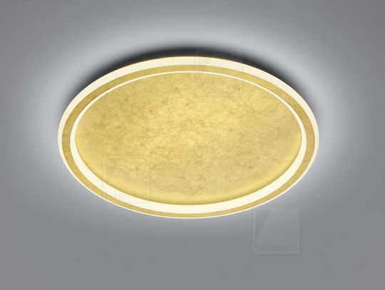Helestra Таванно осветление 62бр Златист с Вграден LED