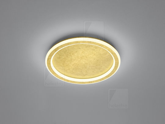 Helestra Deckenleuchte 42cm Gold mit Integrierter LED