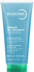 Bioderma Sebium Gel Moussant Purifying Cleansing Gel for Oily Skin with Acne Prone Tendency Face and Body Bioderma Sebium Gel Moussant Purifying Cleansing Gel for Oily Skin with Acne Prone Tendency Face and Body