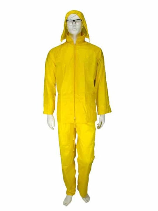 Costum De Muncă Impermeabil Rain Suit Diverse Culori Galben Costum De Muncă Impermeabil Rain Suit Diverse Culori Galben