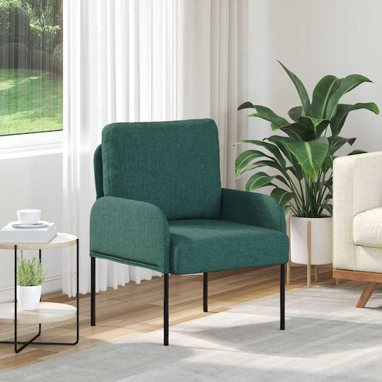 Πολυθρόνα 60x56x80cm Σκούρο Πράσινο Πολυθρόνα 60x56x80cm Σκούρο Πράσινο