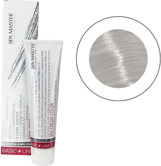 Pure Pigments Temporärer Farbstoff für Haare Ohne Ammoniak Silber 100ml