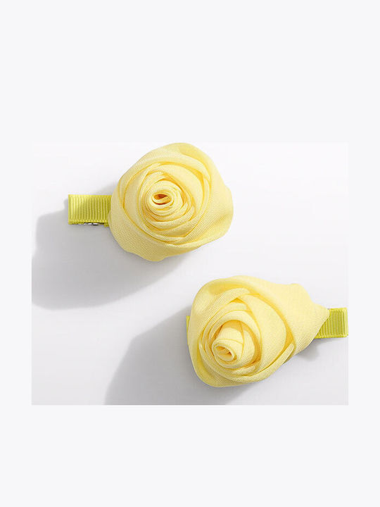 Abel & Lula Set of Kids Hair Clips with Bobby P...