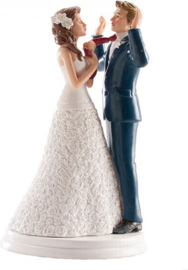 Hochzeitstorten-Topper Brautpaar Hände Hoch oben 20cm