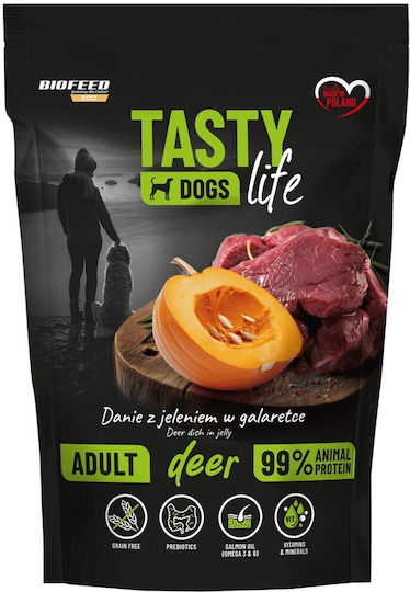 Biofeed Υγρή Τροφή Σκύλων με Ελάφι χωρίς Σιτηρά 150gr