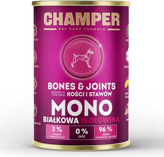 Dog Food Wet Food Dogs with Beef Grain-Free 400gr