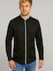 Langärmlig Hemd Black