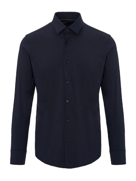 Boss Langärmlig Hemd Dark Blue
