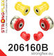 Strongflex Polyurethane Bushes Front Complete Kit Opel Vauxhall Agila B 07-14 Suzuki Splash 08-15 Swift Mz Ez 04-10 Fwd Awd 6pcs 80sha 206160b