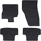 vidaXL Set of Front and Rear Mats 4pcs for Volkswagen T-Roc 2017 Black