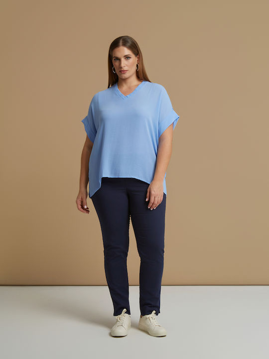 Mat Fashion Bluza Damă Esențială Mâneci Scurte ...