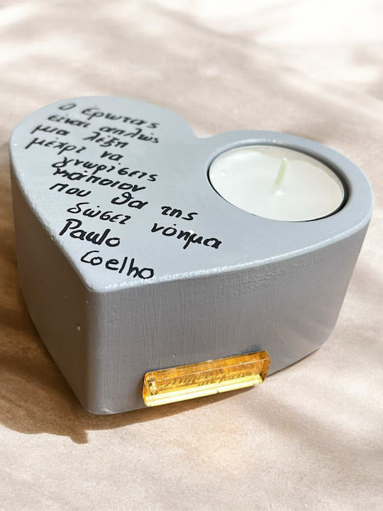 Heart Ceramic Candle Holder