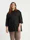 Women's Long Sleeve Shirt Black