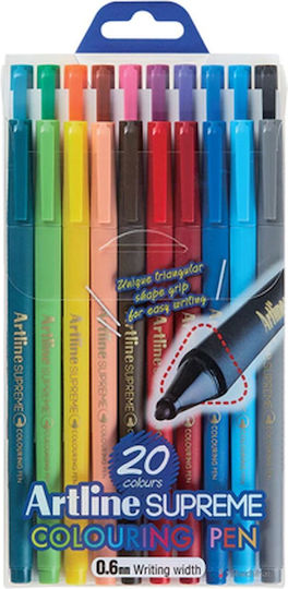 Artline Supreme Ανεξίτηλος Μαρκαδόρος 0.6mm
