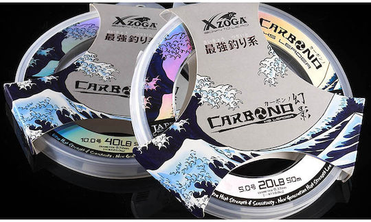 Πετονιά Xzoga Carbono Leader 50m 0.77mm