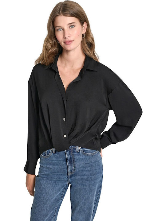 Women's Long Sleeve Shirt Black