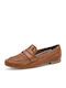 Women's Moccasins in Tabac Brown Color