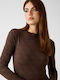 Guess W5bp09k68d2-g1ea Bodysuit 4g Strass Brown