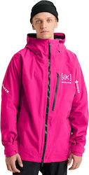 Burton 100021B69P Ανδρικό Μπουφάν Gore-Tex για Σκι & Snowboard Μωβ Burton 100021B69P Ανδρικό Μπουφάν Gore-Tex για Σκι & Snowboard Μωβ