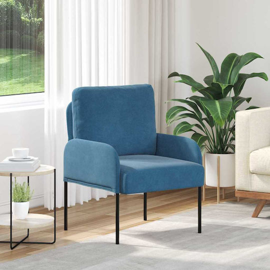 Armchair 60x56x80cm Blue