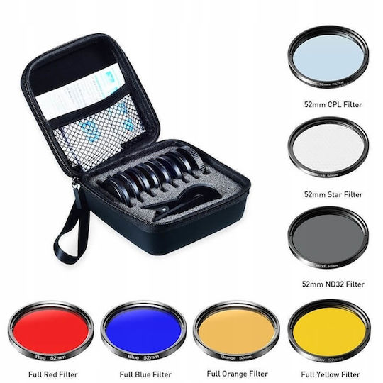 Apexel ND32 / CPL Set Filtru Lentile pentru Dronă 7buc