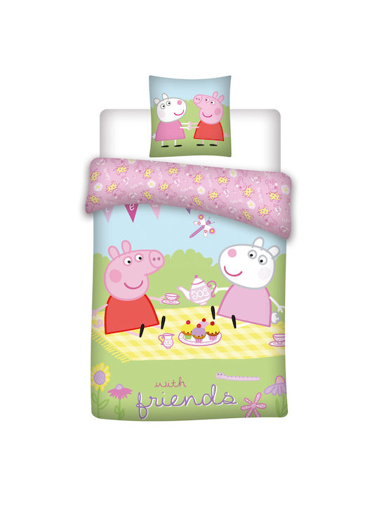 BrandMac Комплект чаршафи Единично Памучни 100x140см