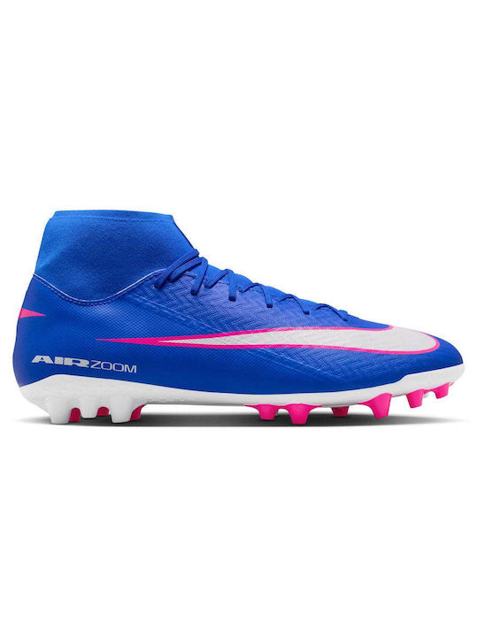 Nike Mercurial AG Футболни Обувки с Бутони Сини
