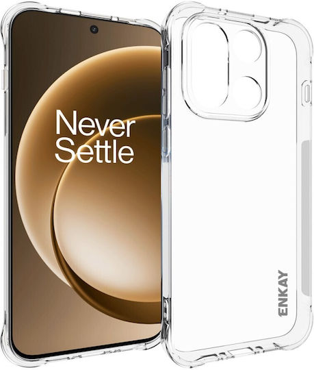 Enkay Back Cover Σιλικόνης Διάφανο (OnePlus 15)